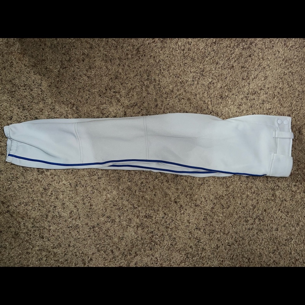 Brand New Grey with Blue Piping Tweener Pants